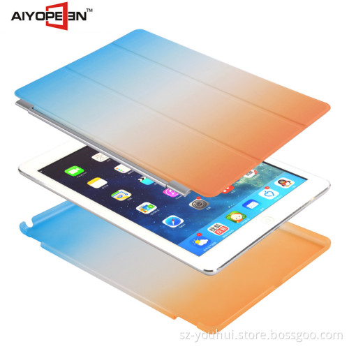 Hot sales High Quality rainbow suit styles smart case folder 3 Tablet for mini 1/2/3